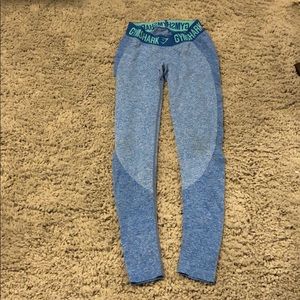 Blue Gymshark flex leggings